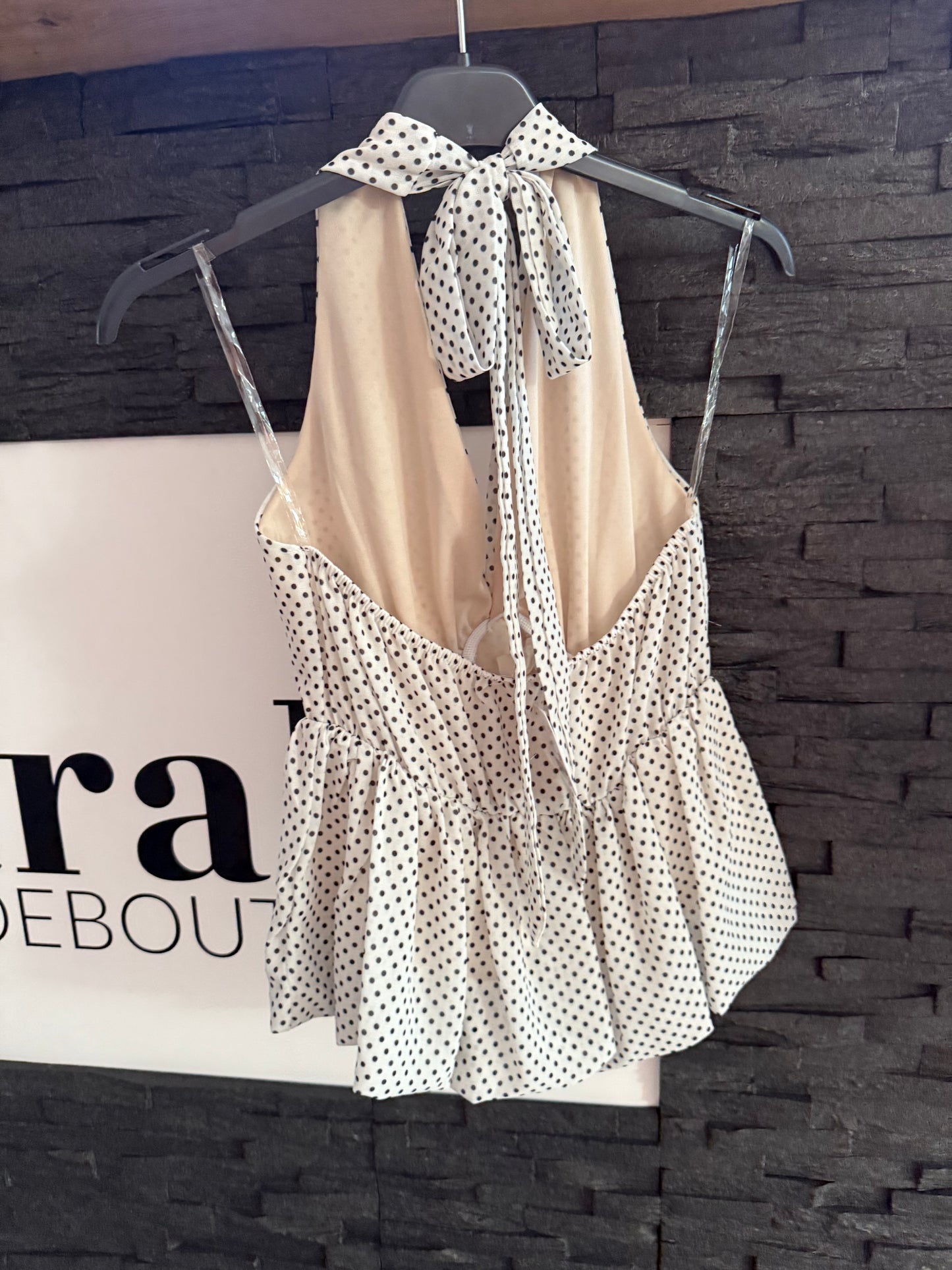 TOP -1270- WEISS - Sarahs Modeboutique