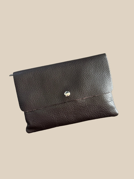 UMHÄNGETASCHE -6004- DUNKELBRAUN - Sarahs Modeboutique