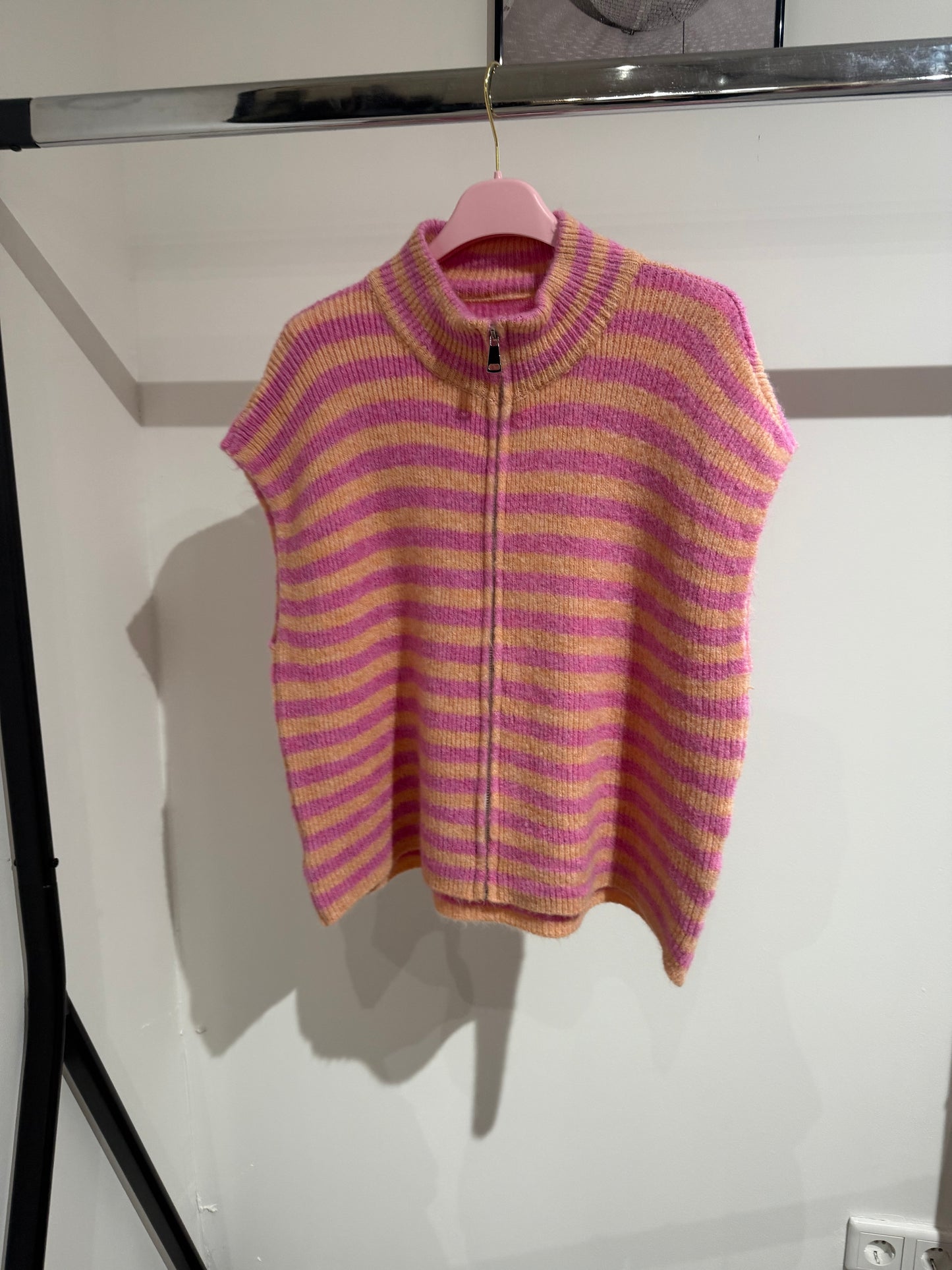 STRICKWESTE -1472- PINK/APRICO - Sarahs Modeboutique