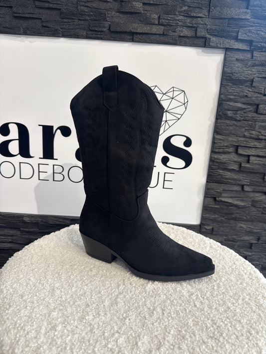 Stiefel -1360- SCHWARZ