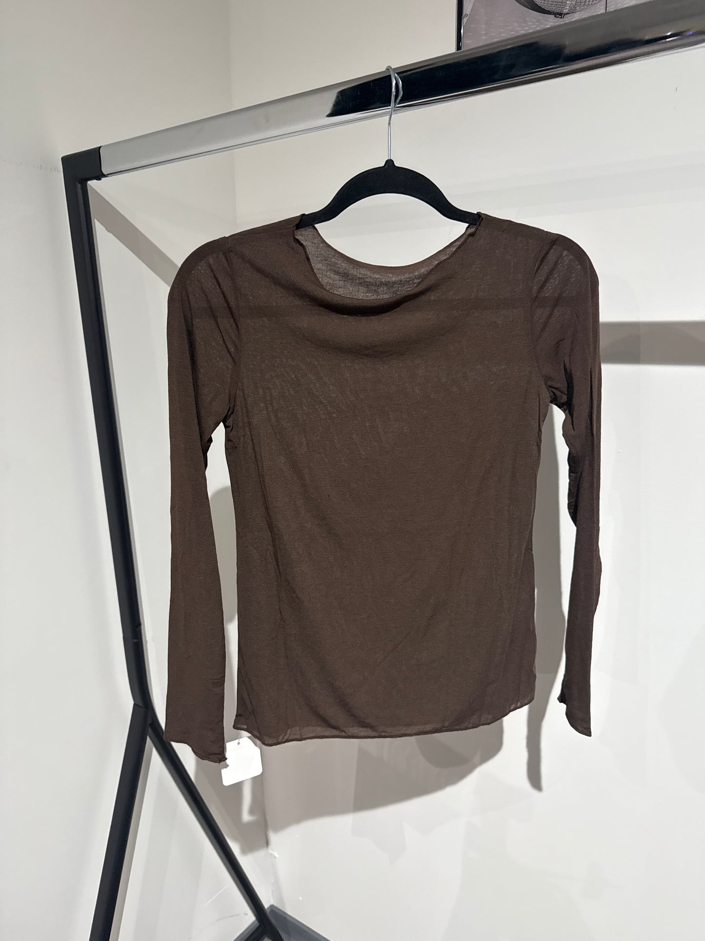 Basicshirt -1780- Braun