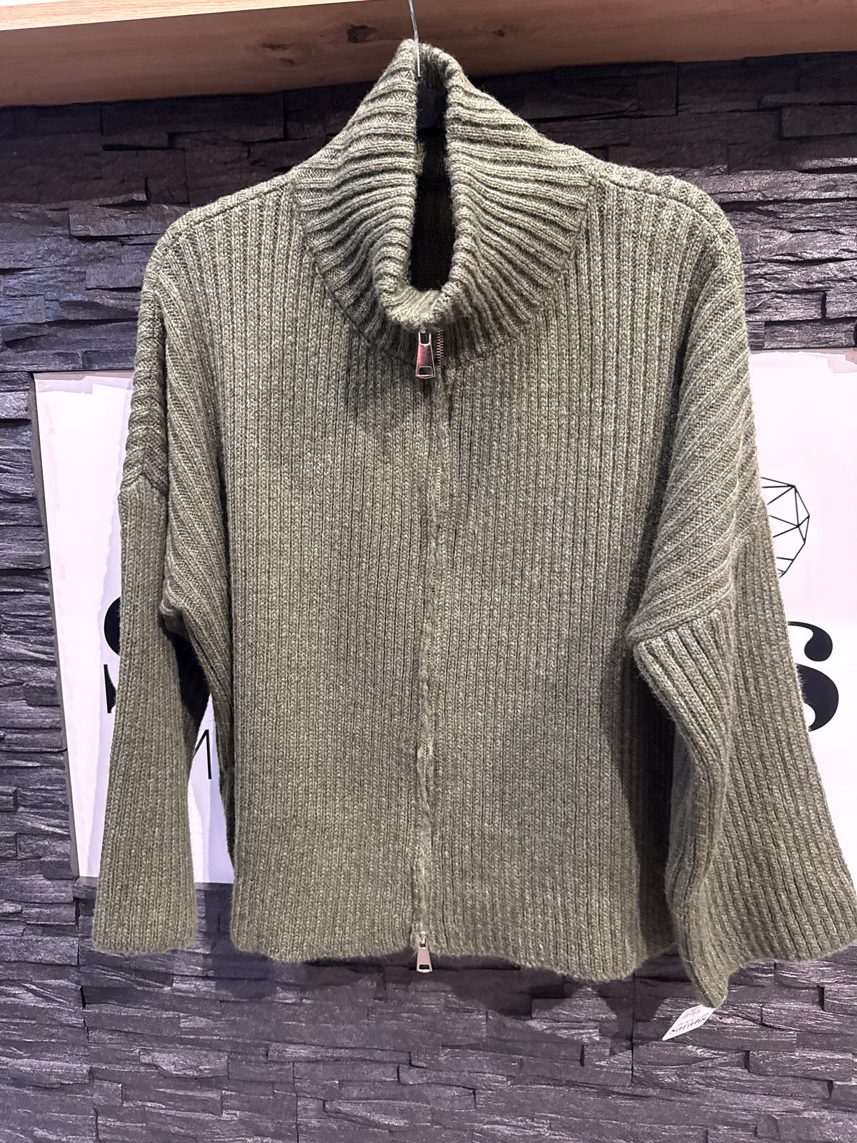 ZIPPER -8847- KHAKI