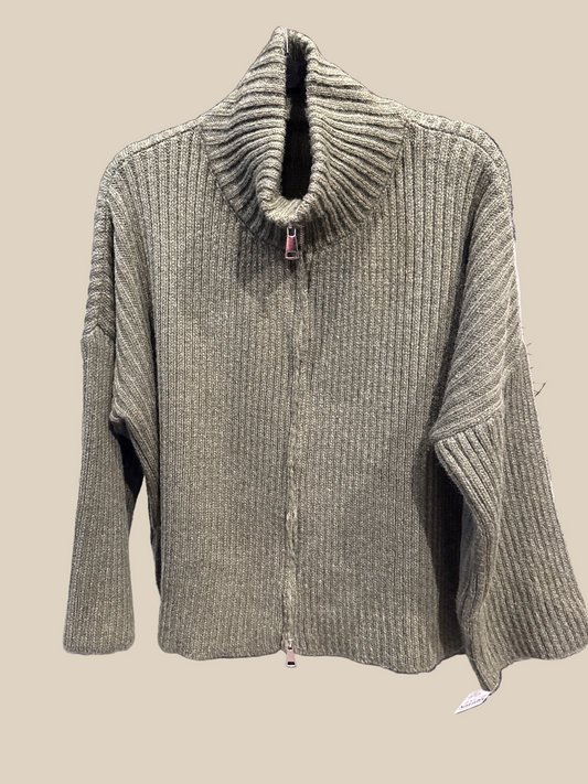 ZIPPER -8847- KHAKI