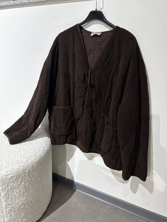 Jacke -1589- dunkelbraun