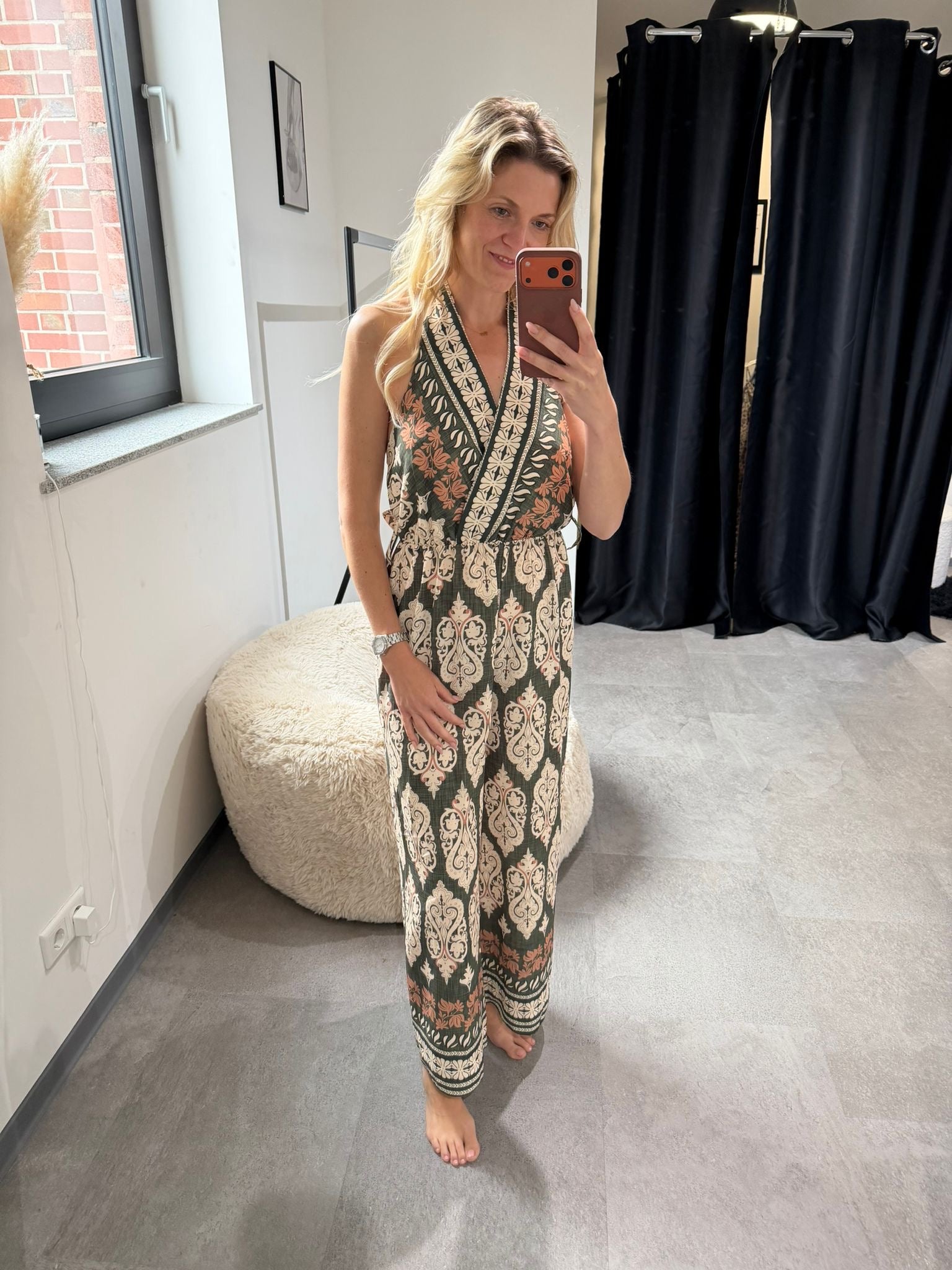 JUMPSUIT -1795- KHAKI - Sarahs Modeboutique