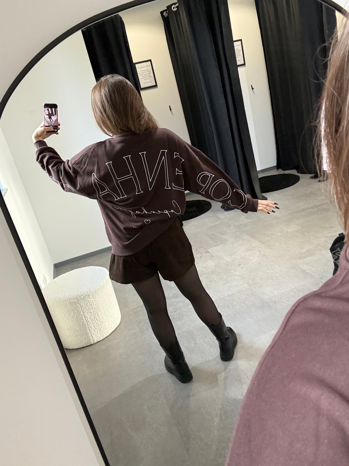 PULLOVER COPENHAGEN -9003- BRAUN - Sarahs Modeboutique