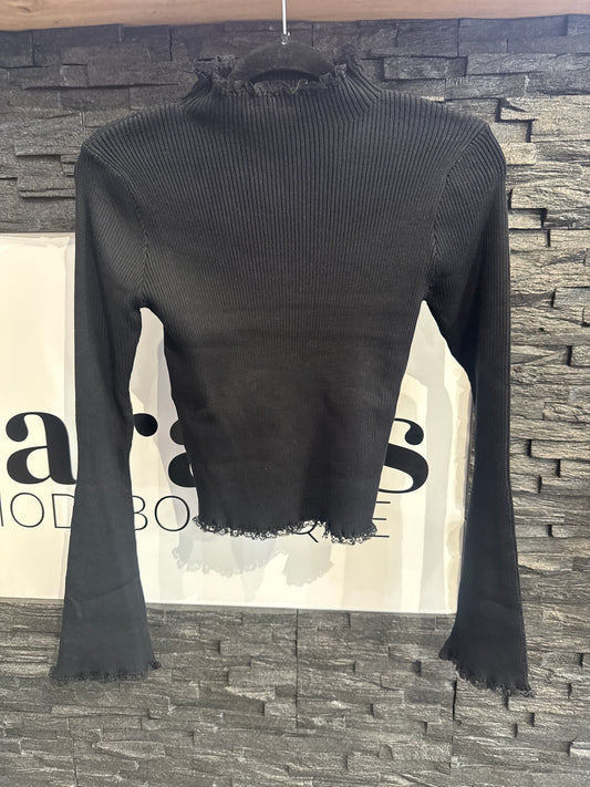 Oberteil -8831- schwarz - Sarahs Modeboutique