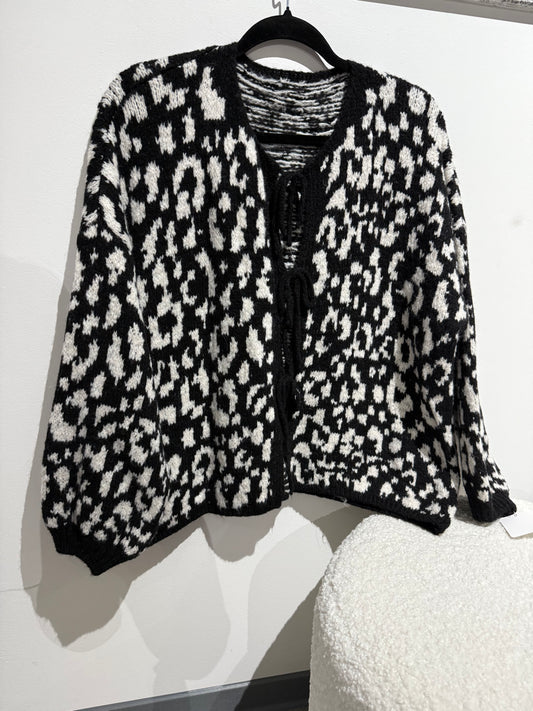 Leo Cardigan -7363- schwarz