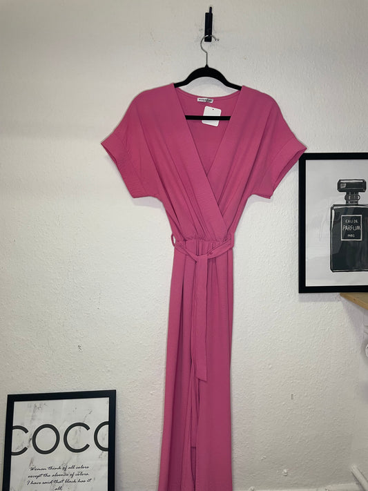 Jumpsuit -1910- hellpink - Sarahs Modeboutique