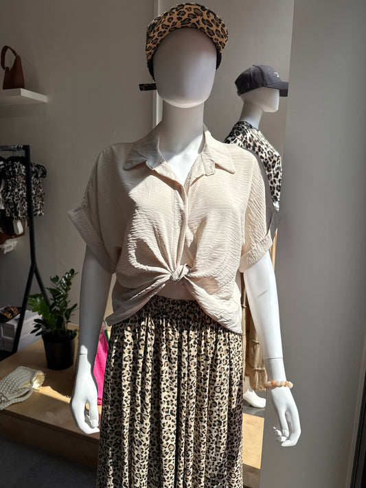 Bluse -919- beige