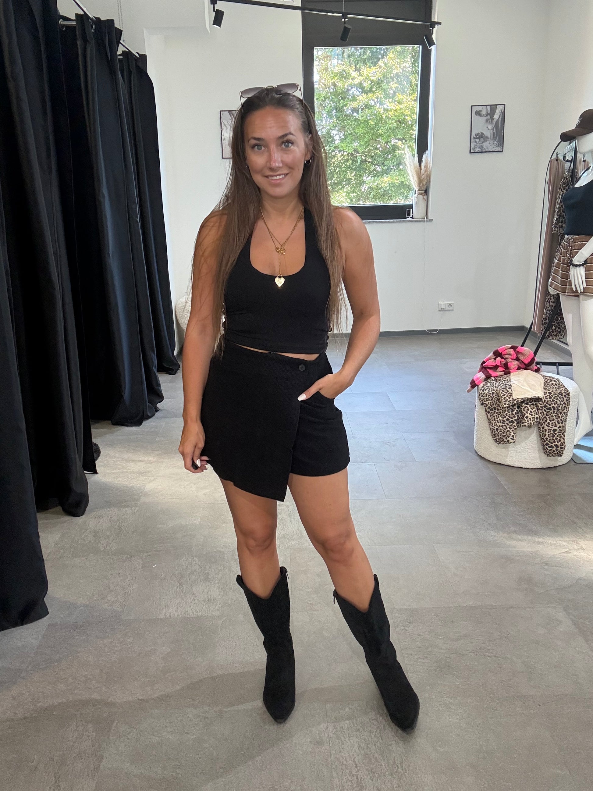 HOSENROCK CORD -2061- SCHWARZ - Sarahs Modeboutique