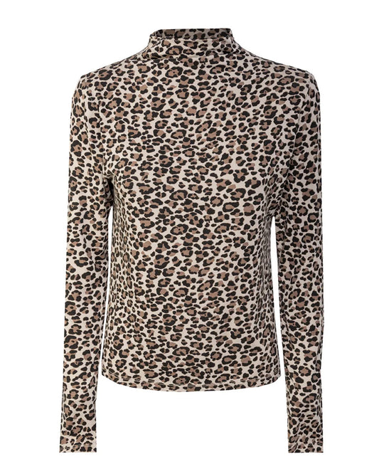 Leoshirt -3333- beige - Sarahs Modeboutique