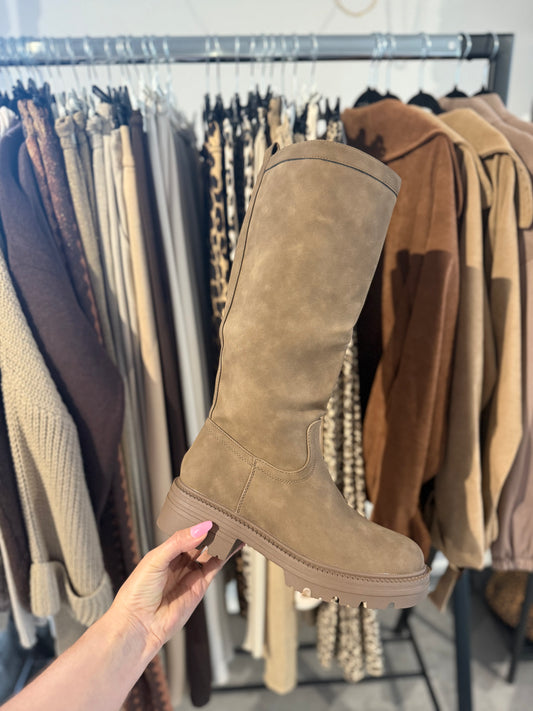 Stiefel taupe -