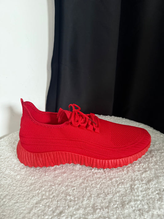 Herrensneaker rot - Sarahs Modeboutique