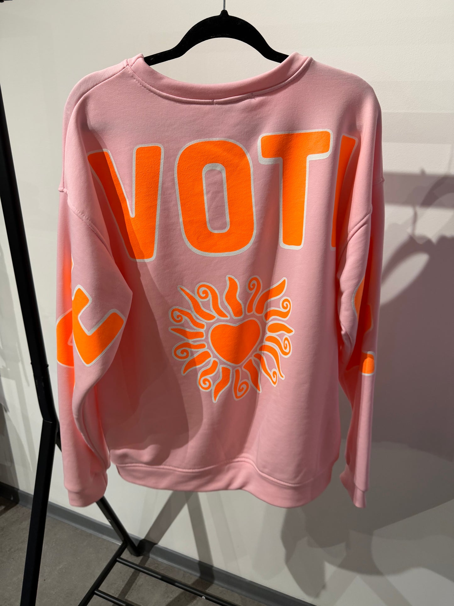 Sweatshirt -1412- rosa - Sarahs Modeboutique
