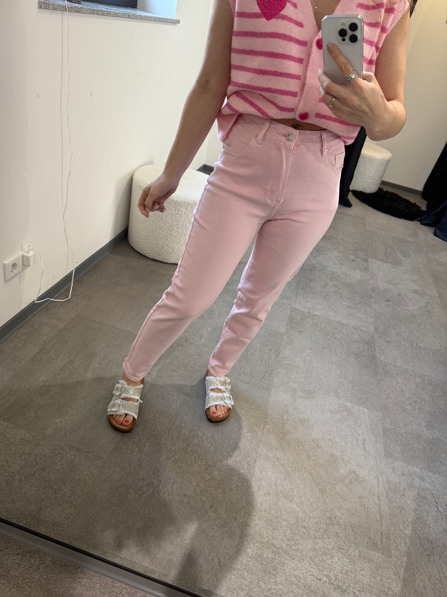 Jeans Rosa -6674- (ähnlich wie Redial) - Sarahs Modeboutique