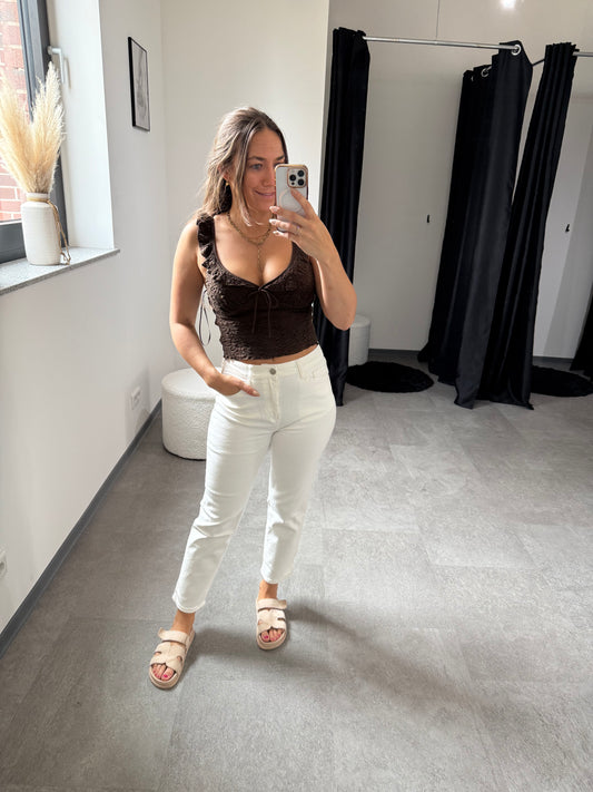 Mom Jeans Redial -1507- weiß