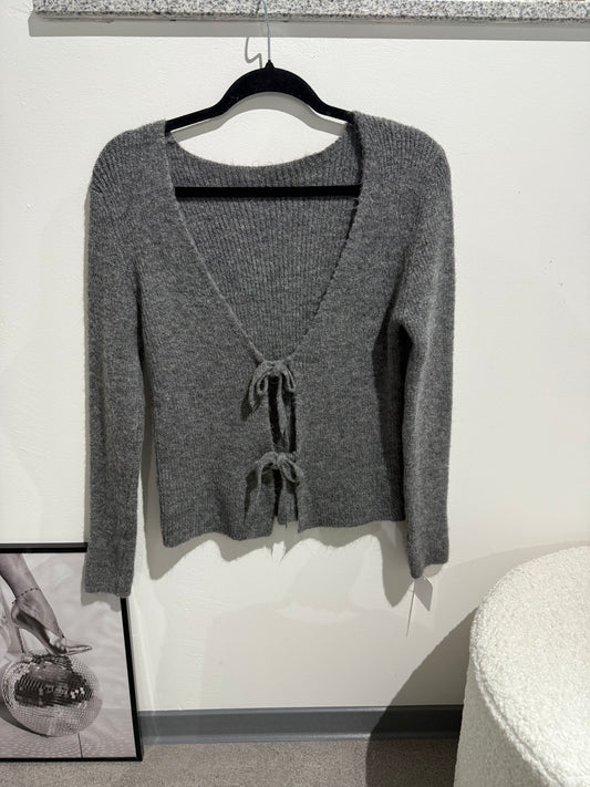 Cardigan -7364- grau