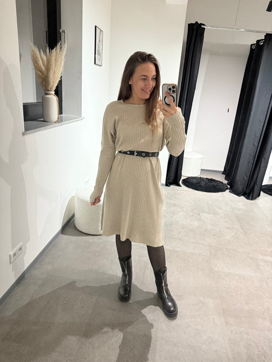 Pullikleid -1577- beige