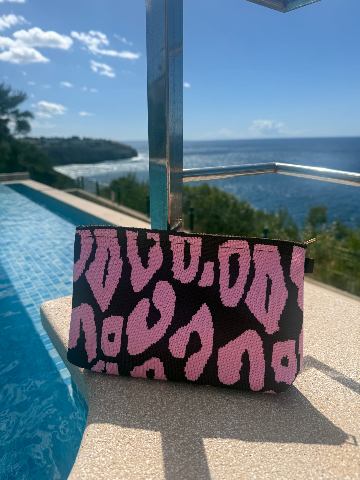 KOSMETIKTASCHE LEO ROSA - Sarahs Modeboutique