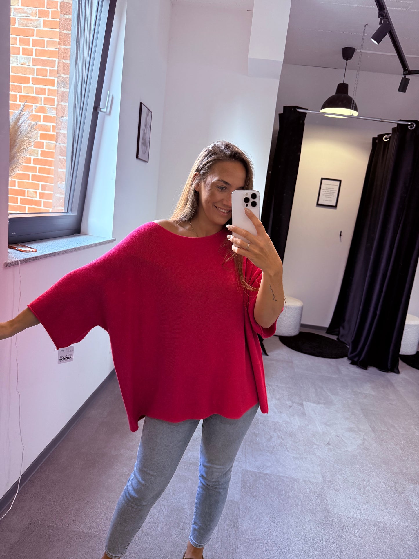 OVERZISE PULLI -4778- PINK